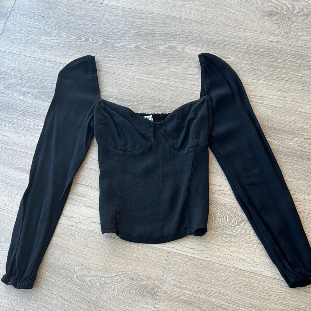 Reformation Blouse - Black